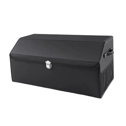 Car Trunk Organizer Dustproof with Handles Foldable Car Storage Box Bin for Cars L