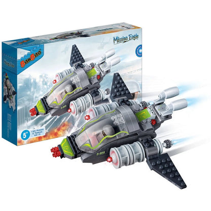 BanBao Mission Eagle Combat Fighter Playset