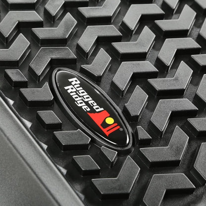 Rugged Ridge by RealTruck | 12975.29 Floor Liner, Cargo; Black, Compatible with 1984-2001 Jeep Cherokee XJ