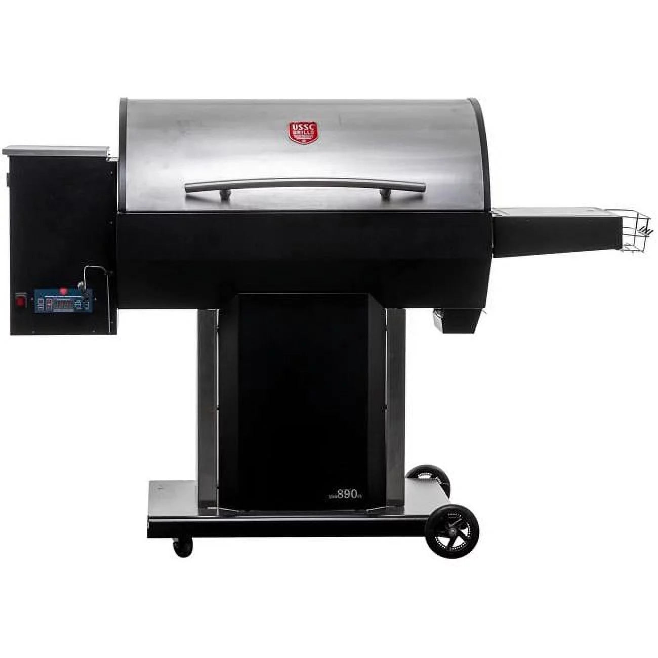 890 sq in. Stainless Steel Wood Pellet Grill & Smoker