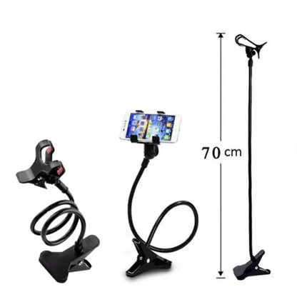 Stand Clip Holder for Jitterbug Smart3 Phone - Desk Bed Mount Lazy Arm Long Gooseneck Flexible Z7V Compatible With Lively Jitterbug Smart 3 Model