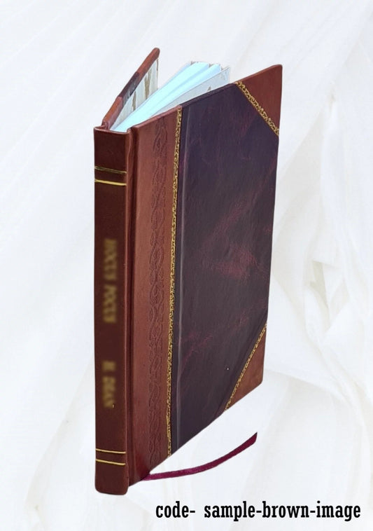 Air and water : their impurities and purification 1862 [Leather Bound]