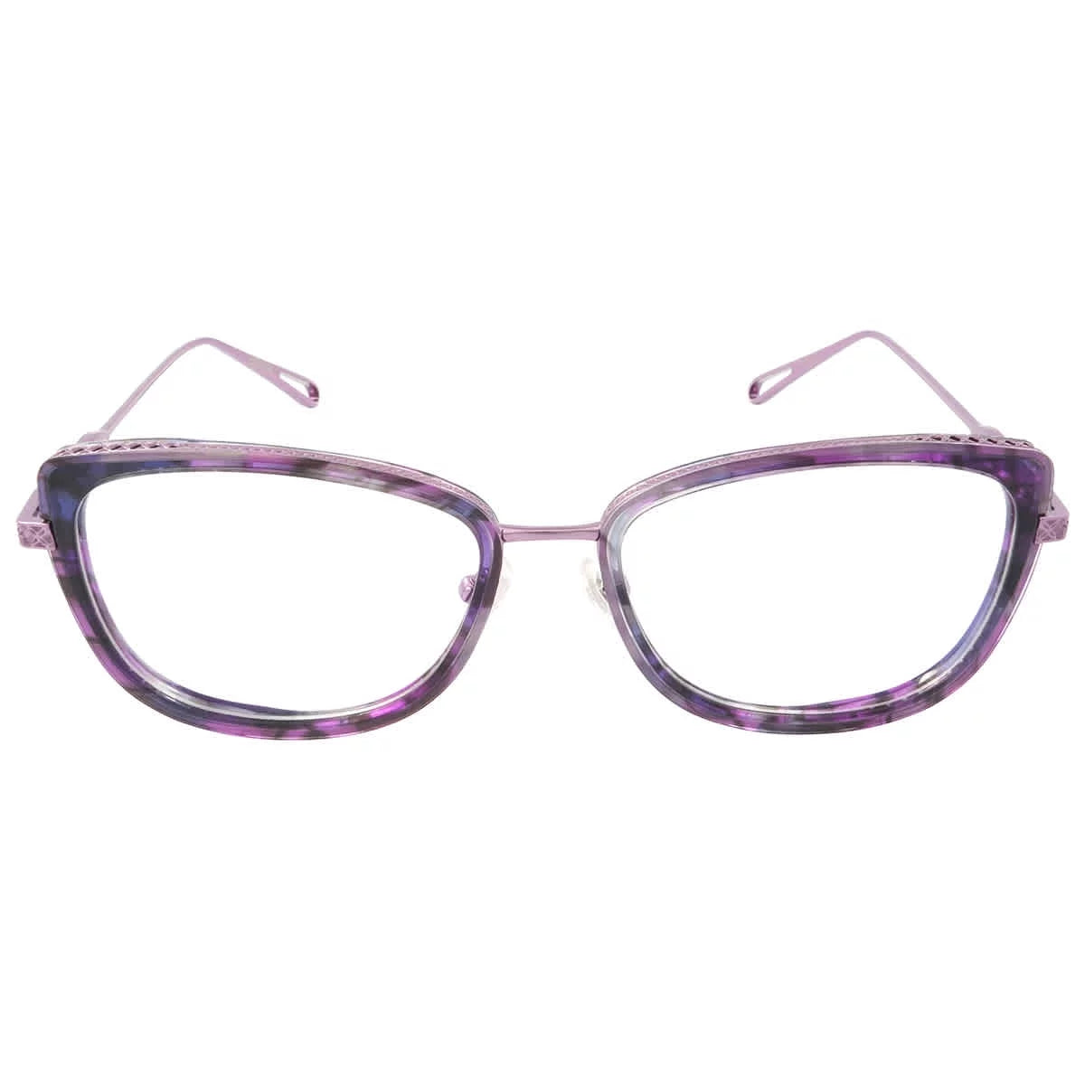 Chopard Demo Square Unisex Eyeglasses VCH256M 04GA 53