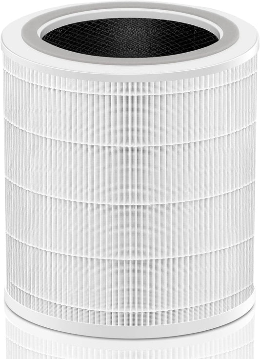 Core 400S-RF-PA Filter Compatible with Levoit Core 400s Filter, Replacement for Levoit Air Purifier Filter Part# 400S-RF H13 True HEPA Filter, Yellow 1-Pack