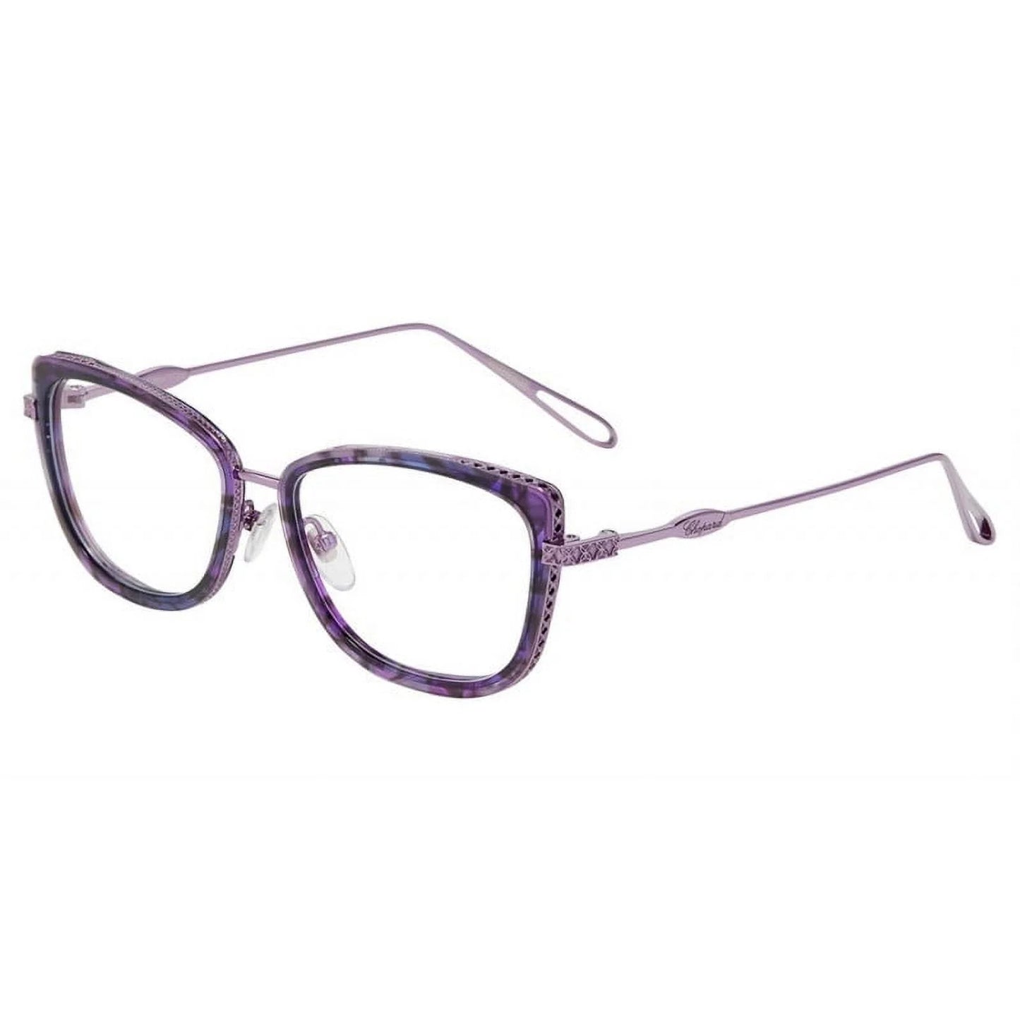 Chopard Demo Square Unisex Eyeglasses VCH256M 04GA 53