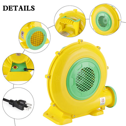 550 Watt Inflatable Bounce House Water slide Air Pump Blower Fan Inflatable castle