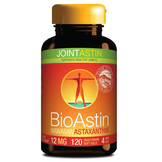 BioAstin JointAstin Hawaiian Astaxanthin, 12mg,120 Softgels