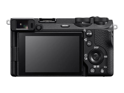 Sony a6700 ILCE-6700L - Digital camera - mirrorless - 26.0 MP - APS-C - 4K / 119.88 fps - 3x optical zoom E PZ 16-50mm OSS lens - Wi-Fi, Bluetooth