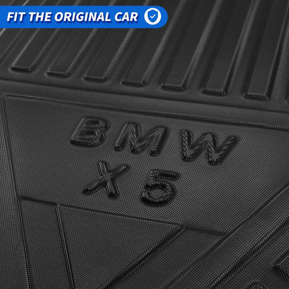 Cargo Liner fit 2019-2024 BMW X5 All Weather Rear Trunk Cover Cargo Tray Floor Mat for BMW X5 2019 2020 2021 2022 2023 2024 Accessory , Black