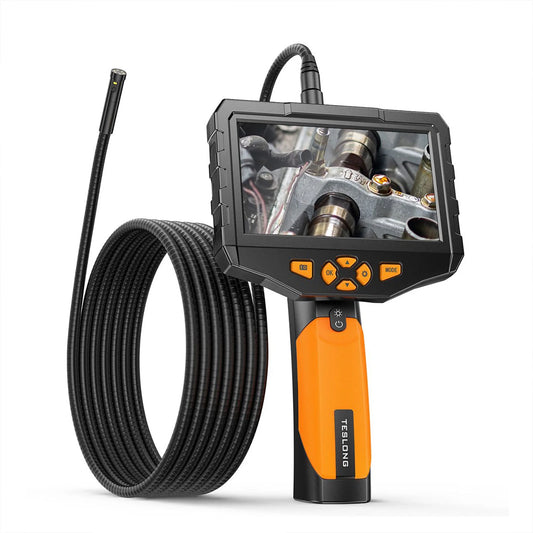 Teslong Dual Lens Endoscope & Household Inspection Camera with 5 In Screen