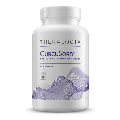 Theralogix CurcuSorb Turmeric Curcumin Supplement (90-Day Supply), High Absorption Turmeric Complex