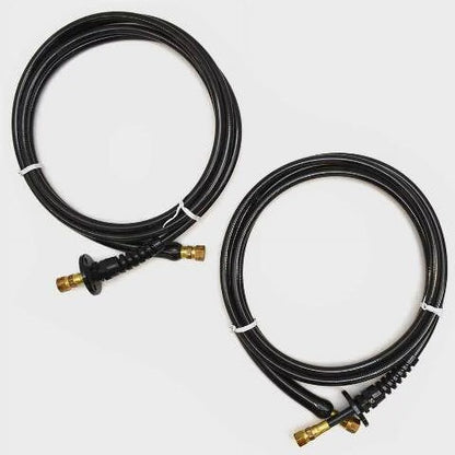 SeaStar Boat Hydraulic Steering Hose HO8312 | 12 FT Black (Set of 2)