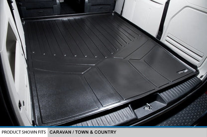 Smartliner Cargo Liner Behind 2nd Row Blk for 2008-20 Grand Caravan/Town&Country