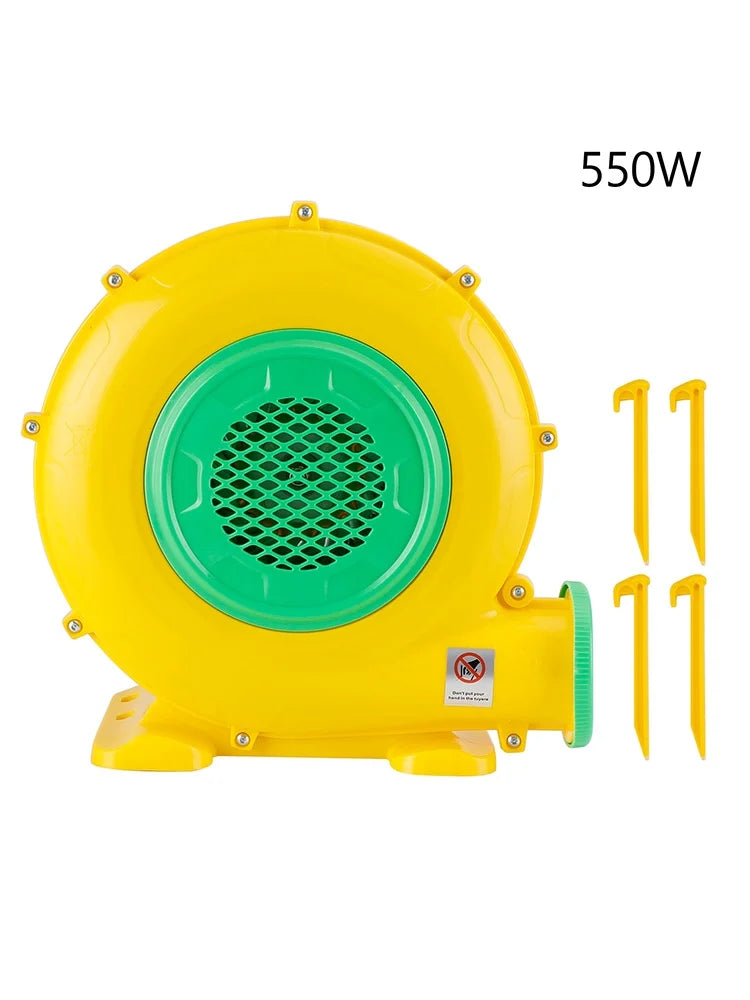 550 Watt Inflatable Bounce House Water slide Air Pump Blower Fan Inflatable castle