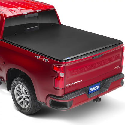 Tonno Pro Tonno Fold, Soft Folding Truck Bed Tonneau Cover | 42-107 | Fits 2007 - 2013 Chevy/GMC Silverado/Sierra 1500 8' 2" Bed (97.6")