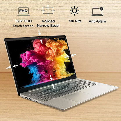 2021 IdeaPad 3 Laptop, 15.6" FHD IPS Touchscreen Display, i5-1135G7 (>i7-1065G7), Iris Xe Graphics, Wi-Fi 6, Camera, Type-C, Fingerprint, w/Accessories (20GB RAM | 512GB PCIe SSD)