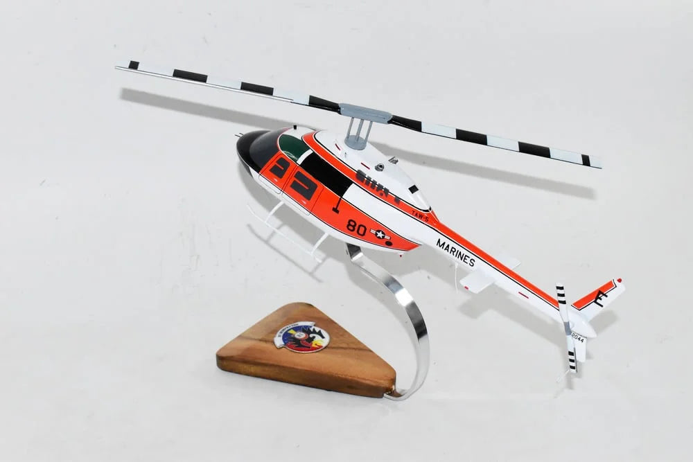 Bell® TH-57c Sea Ranger, HT-18 Vigilant Eagles (Marines), 1/31 Scale Mahogany Model