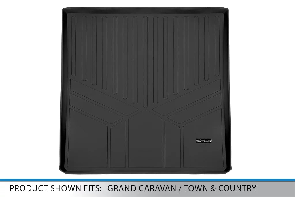 Smartliner Cargo Liner Behind 2nd Row Blk for 2008-20 Grand Caravan/Town&Country