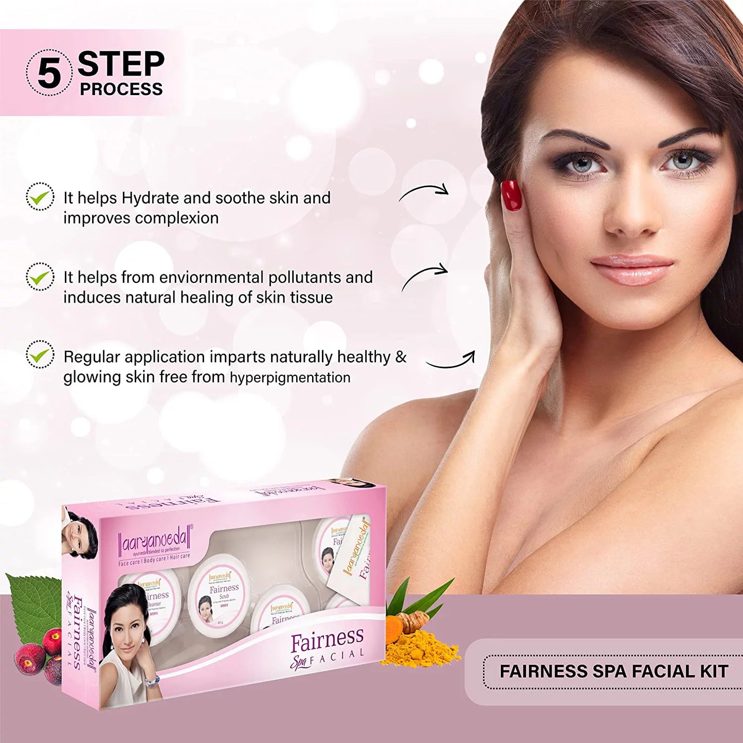 Aryanveda Fairness Spa Facial, 210g