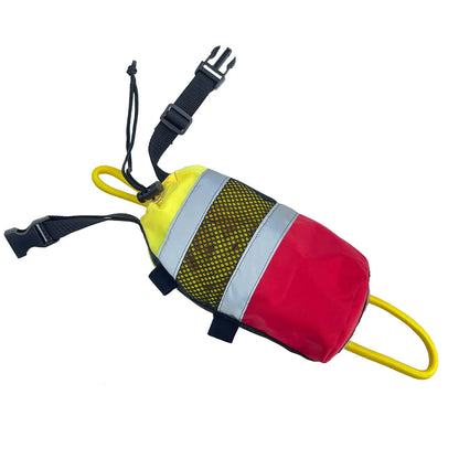 Throwable Throw Bag Flotation Device Reflective Throw Rope Portable 21M Boater's Throw Bag for Fishing Water Sports Rafting Kayak