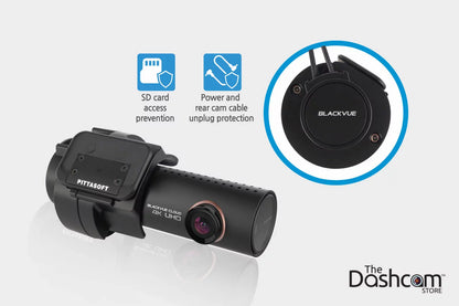 BlackVue DR900S-2CH Dual Lens 4K GPS WiFi Cloud-Capable Dashcam for Front and Rear w/ 64 GB Memory Card