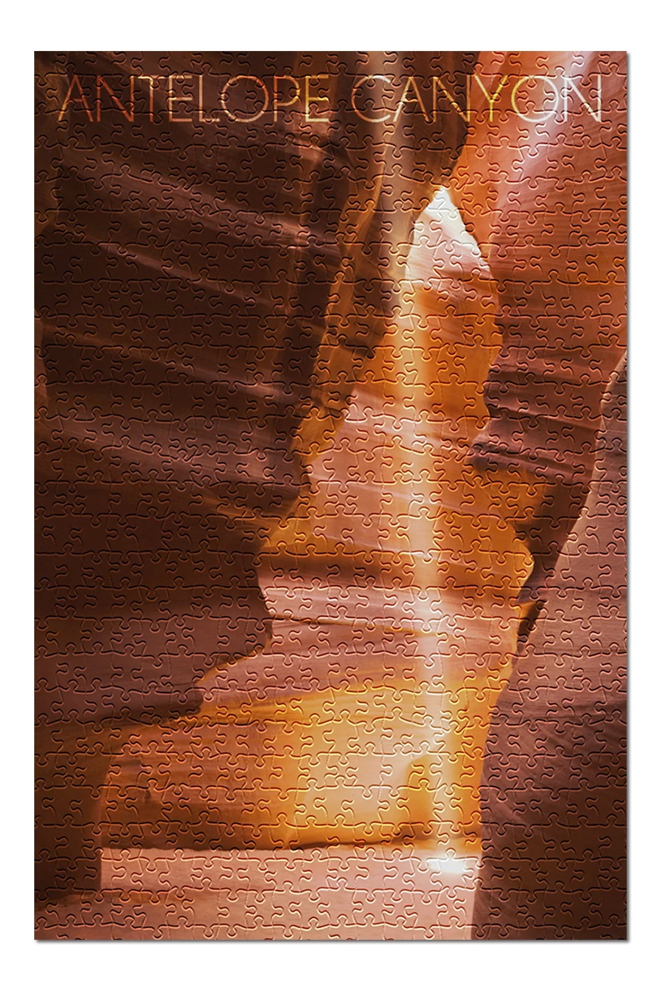 Antelope Canyon, Arizona (19x27 inches, Premium 500 Piece Jigsaw Puzzle for Adults and Family, Made in USA)