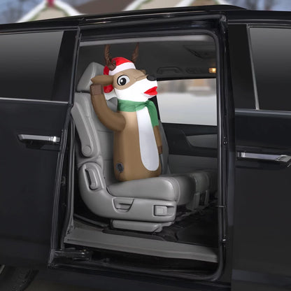 Airblown Inflatables Reindeer Car Buddy.