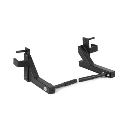 Titan Fitness X-3 Series Dip Bars, J-Hook Style Rack Mounted Dip Attachment, 880 LB Capacity, Fits 3” X 3” Tubular Steel