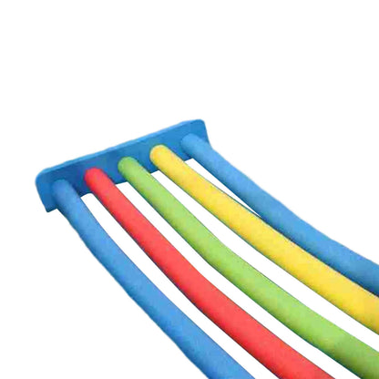 Swimming Float Connector Swim Noodles Connector Foam Flotation Fitting Connection with 5 Holes Pool for Rafts, Beach, Kids 52cmx3cmx12cm