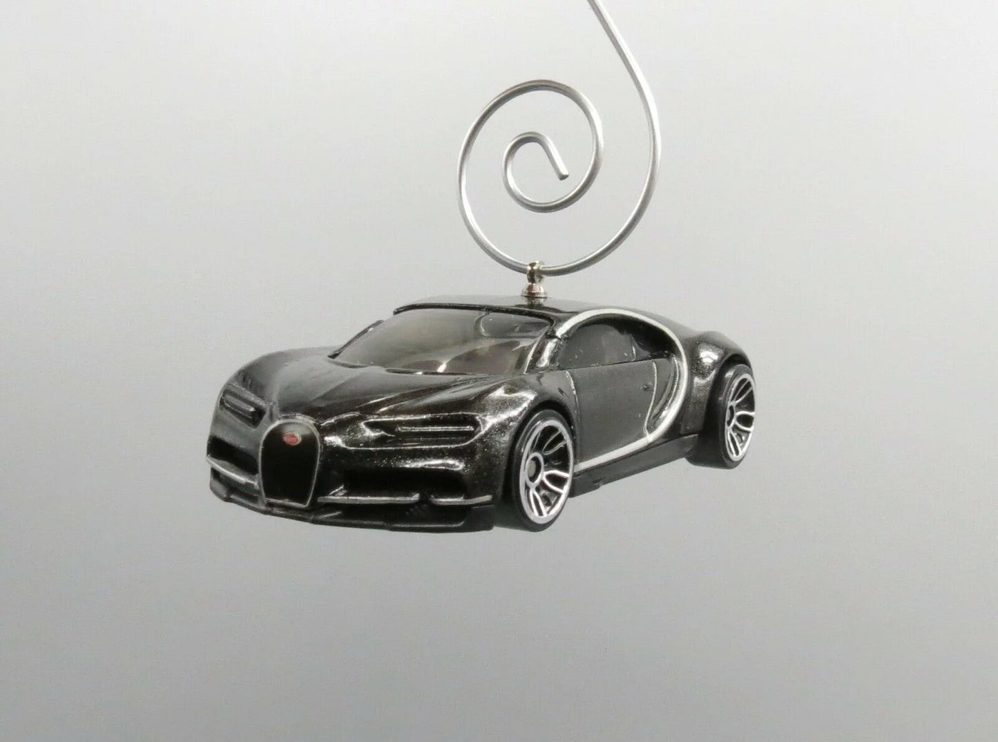 2016 '16 Bugatti Chiron Gray Grey Car Custom Christmas Ornament Adorno