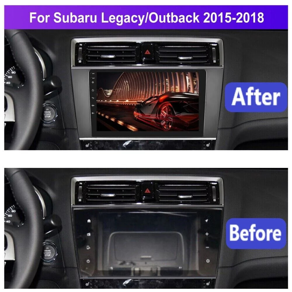 Upgrade Your Subaru Legacy Outback with Android Carplay GPS 9IN Touchscreen Optimize Daily Commutes High-Quality Audio Streaming