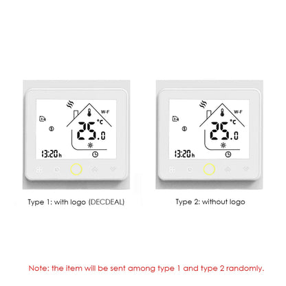 Tomshoo Smart Thermostat Temperature Controller Wi Fi Control, Compatible with Home Water/Gas Boiler