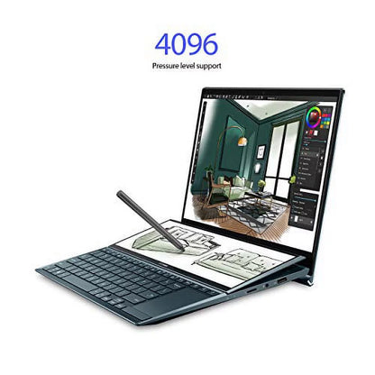 ZenBook Duo 14 UX482 14" FHD Touch Display, Intel Evo Platform, Core i5-1155G7, 8GB RAM, 512GB PCIe SSD, ScreenPad Plus, Windows 10 Home, Wifi 6E, Celestial Blue, UX482EAR-EB51T