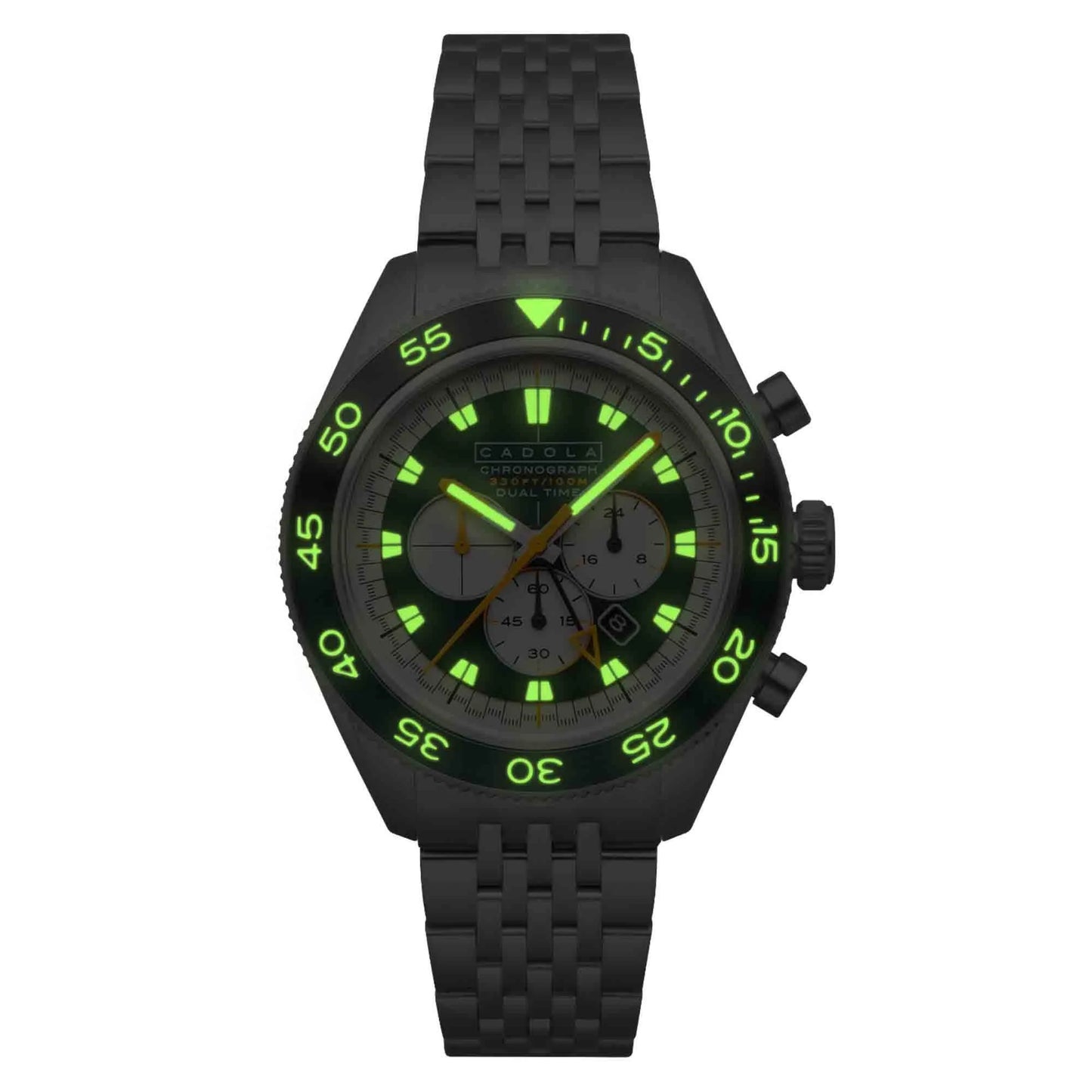 Cadola Ahrens Chronograph Racing Green SS