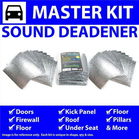 13311cm2 Heat & Sound Deadener for Ford Escape Master Kit