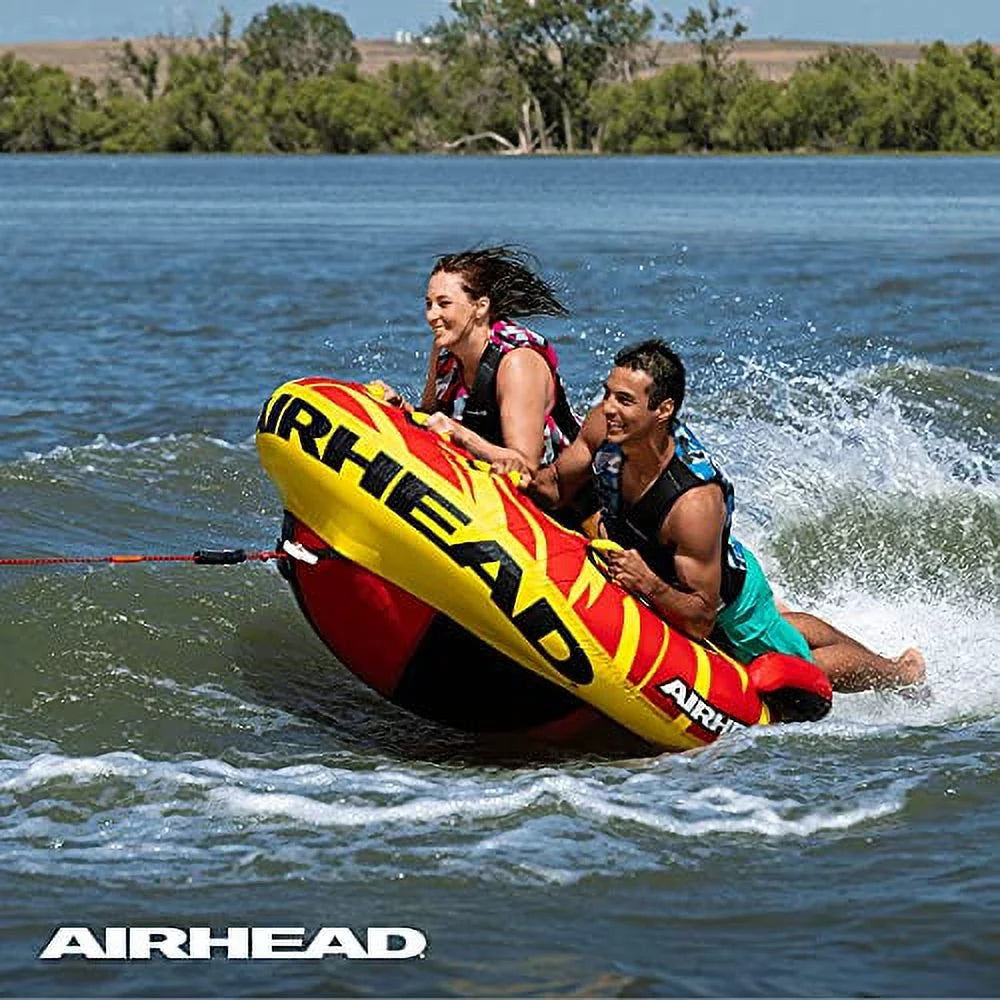 Airhead Oddball 2 | 1-2 Rider Towable Tube for Boating