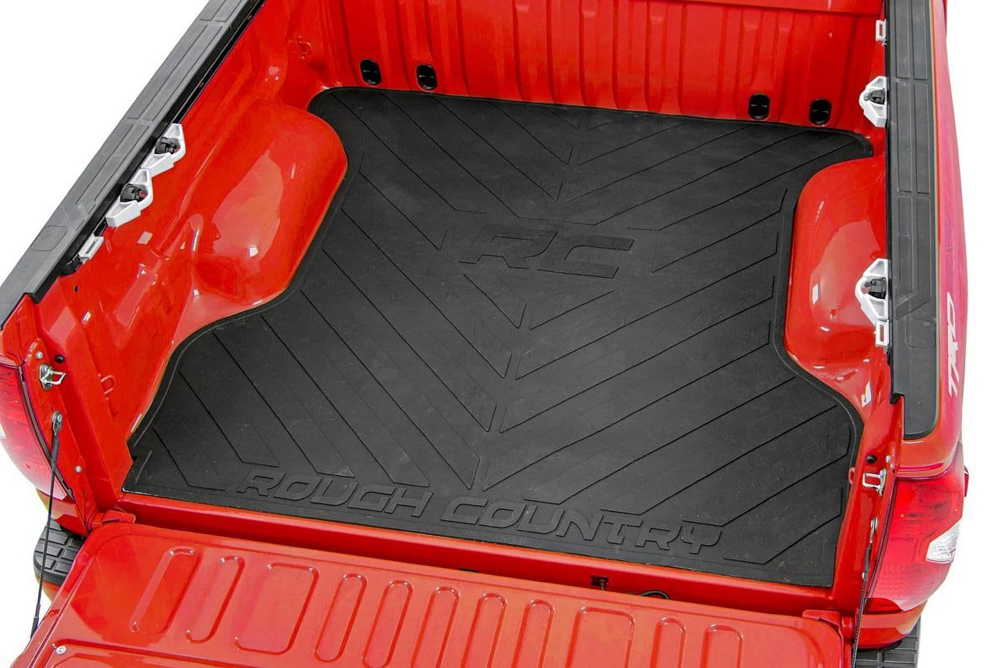 Rough Country Rubber Bed Mat for 2019-2022 Ford Ranger | 6' Bed - RCM672