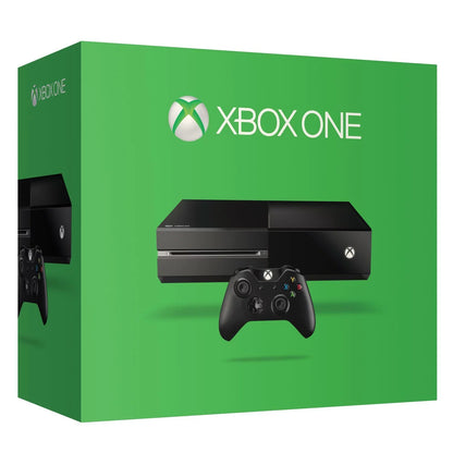 Xbox One Original 500GB Gaming Console Black Headset 2 Controller Included With FIFA-19 Game BOLT AXTION Bundle Used