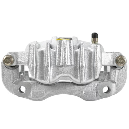 AutoShack Rear New Brake Caliper Assembly with Bracket Driver Side Replacement for 2000 2001 2002 2003 2004 Ford F-250 Super Duty F-350 Super Duty 2000-2005 Excursion 5.4L 6.0L 6.8L 7.3L V8 4WD RWD