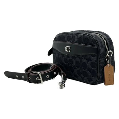 Coach Camera Bag In Signature Denim - CE744