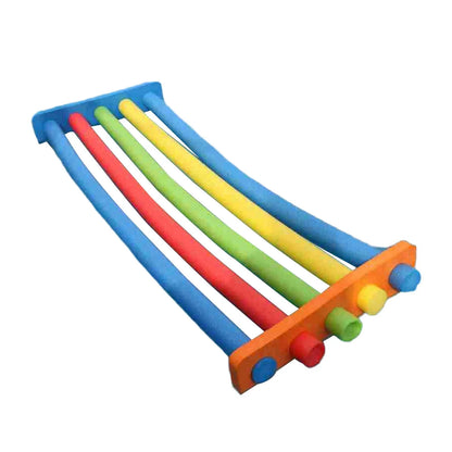 Swimming Float Connector Swim Noodles Connector Foam Flotation Fitting Connection with 5 Holes Pool for Rafts, Beach, Kids 52cmx3cmx12cm