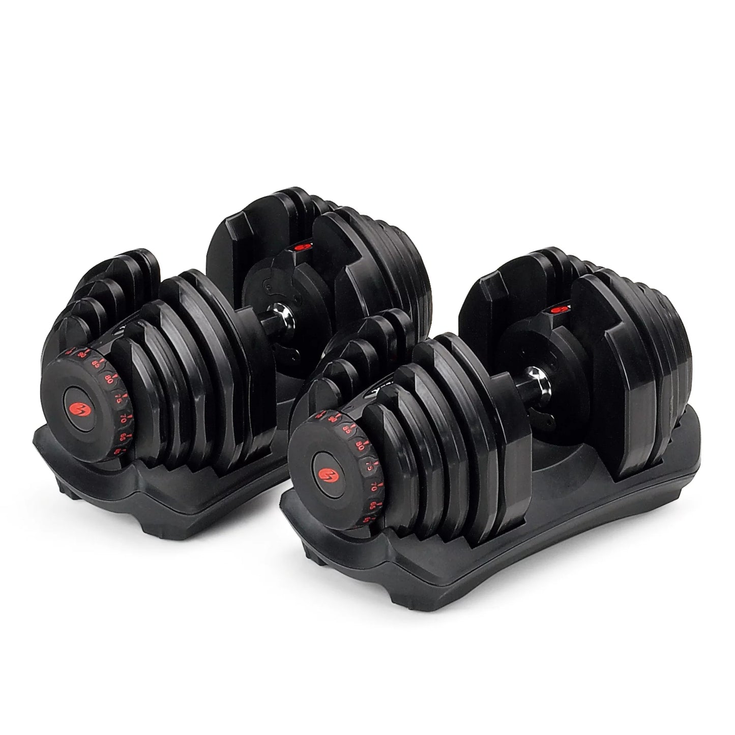 Bowflex SelectTech 1090 Dumbbells, Pair, With Bowflex SelectTech Dumbbell Stand