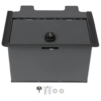 Teledu Center Console Storage Box W/Lock For Chevy GMC 19-22 Silverado Sierra 1500