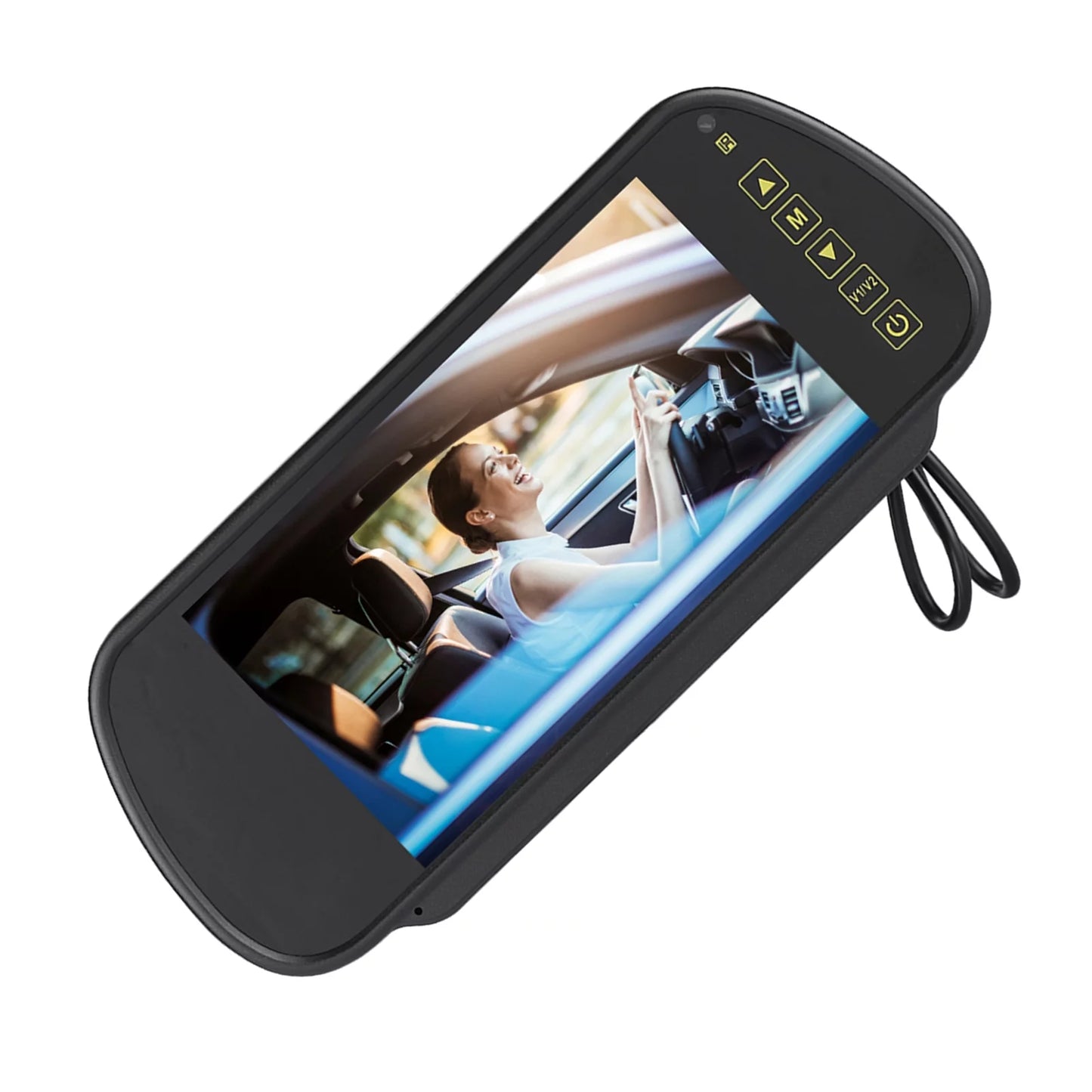 Auto Dimming Monitor Rear View Camera - 7inch Car Rearview Mirror LCD Auto Dimming Monitor Rear View Camera With Bracket