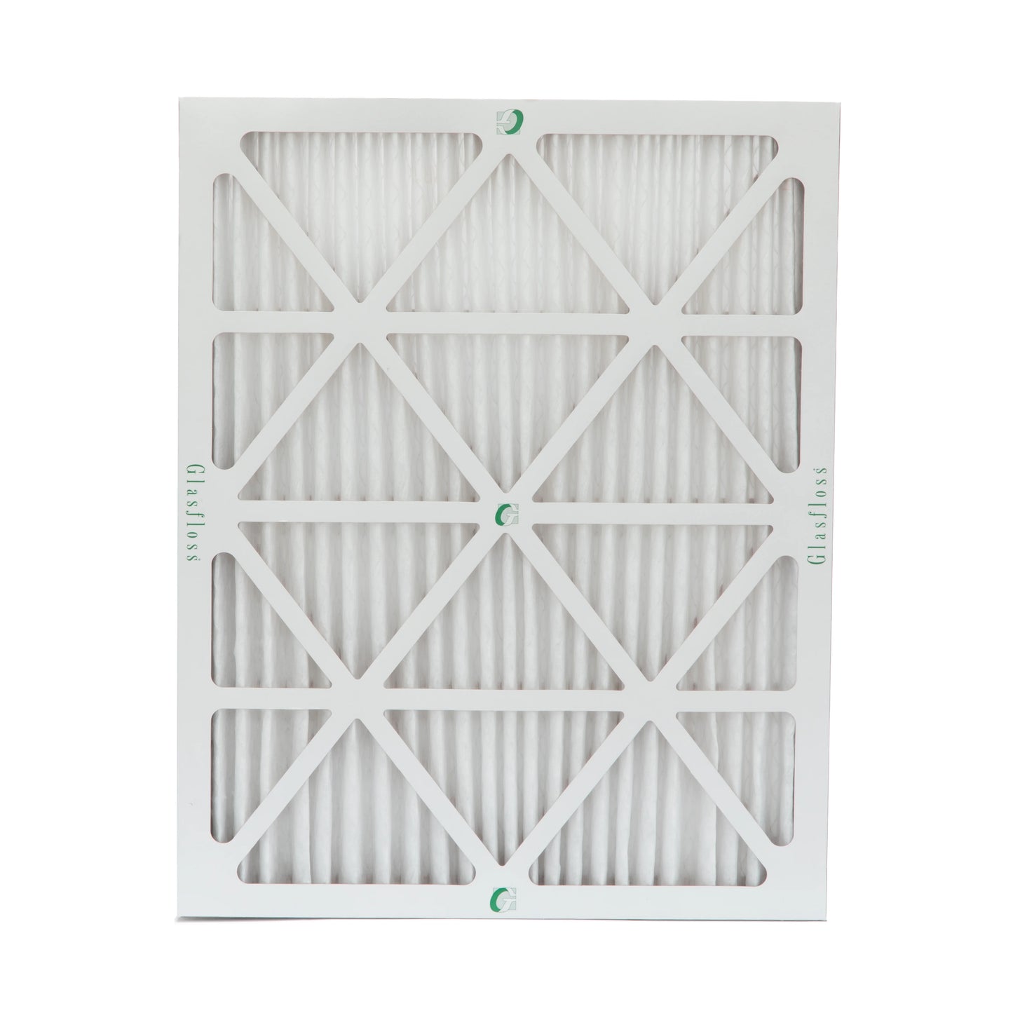 3 Pack of 16x20x2 MERV 10 Pleated 2" Inch Air Filters by Glasfloss. Actual Size: 15-1/2 x 19-1/2 x 1-3/4