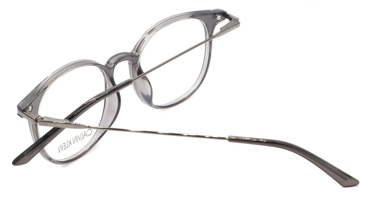 Calvin Klein 20704 006 Women's Crystal Charcoal Round Eyeglasses