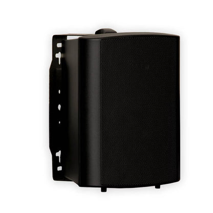 Theater Solutions TS425ODB Bluetooth Indoor or Outdoor Powered Speaker Pair Black