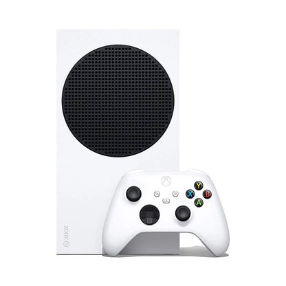 Xbox Series S 512GB white Gaming Console + T5 Earbuds With Microphone BOLT AXTION Bundle Used