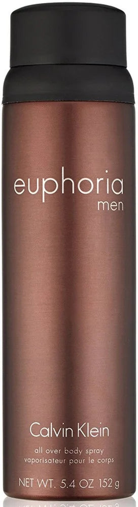 Calvin Klein Euphoria All Over Body Spray 5.4 oz (Pack of 2)