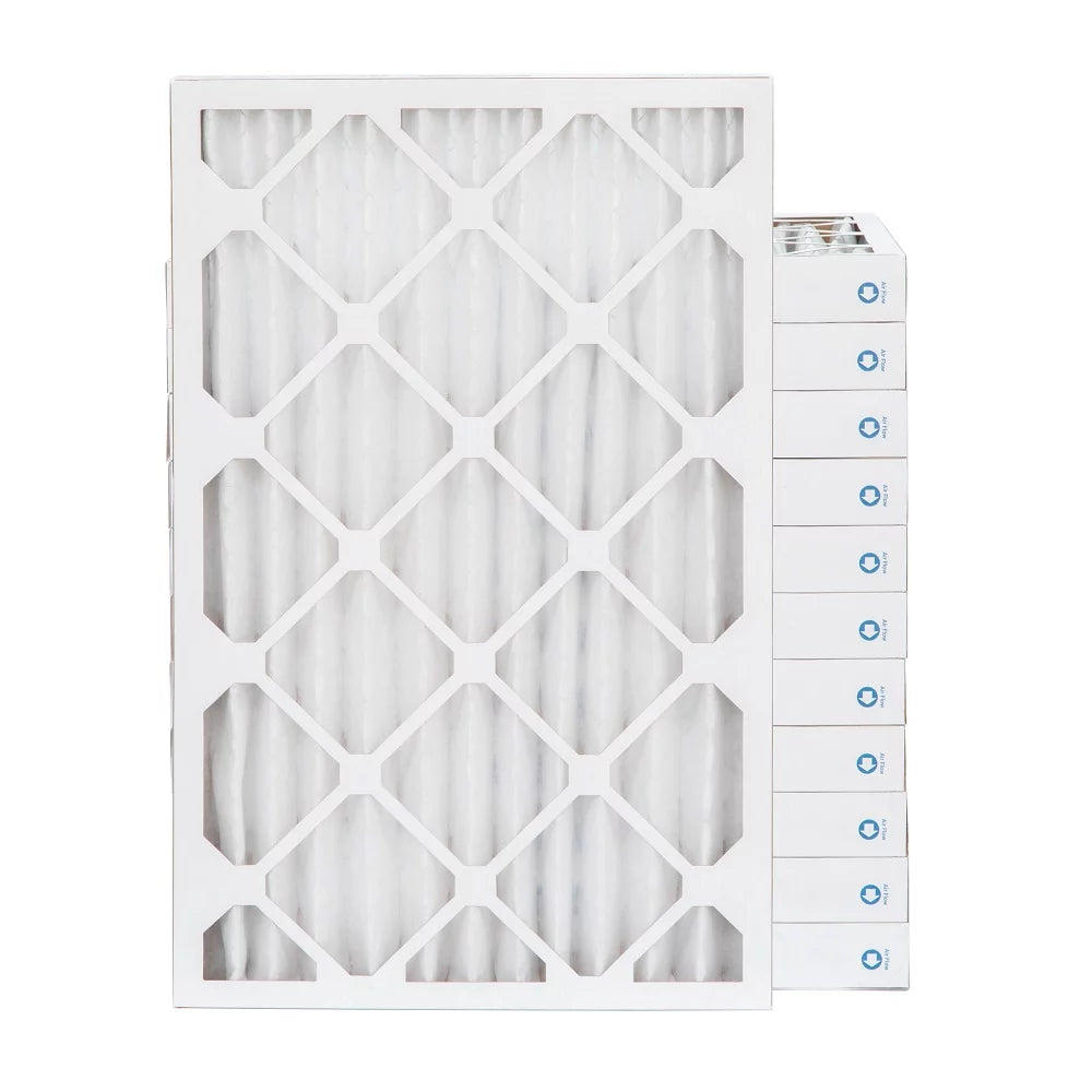 12x20x2 MERV 11, MPR 1000 Pleated AC Furnace 2" Air Filters by Pamlico. Case of 12. Actual Size: 11-1/2 x 19-1/2 x 1-3/4